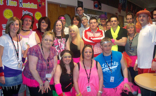 beCogent staff get into 'fame' spirit