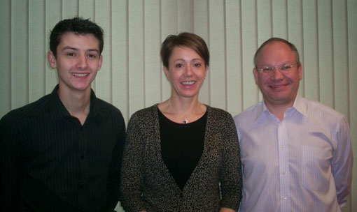 Kyle, Rachel and Nigel