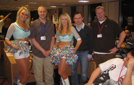 Gemma France, Keith (Finance Director), Claire Nimmo, Brian Bannatyne (Managing Director) and Chris Mclduff (Operations Director).