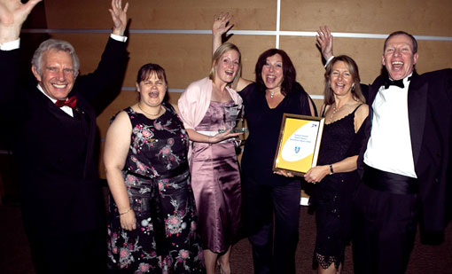 Tracey-Burfitt-Shaw and team from Thames Valley Police
