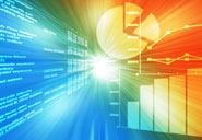 colourful charts and graphs