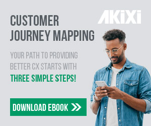 Akixi Customer Journey Mapping whitepaper advert