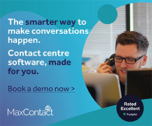 MaxContact smarter conversations box advert