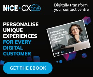 NICE CXone Personalise Unique Experiences advert