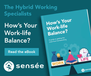 Sensee Work life ebook Advert