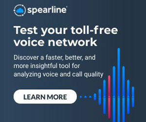 Spearline Test your toll free box Advert