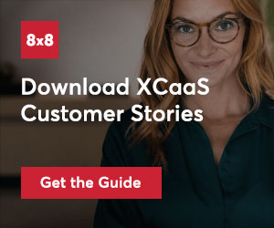 8x8 Customer Stories XCaaS box