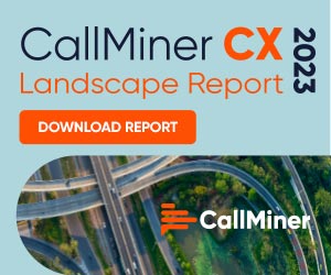 CallMiner CX Landscape Report Box
