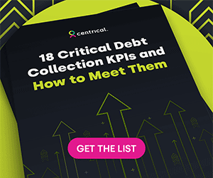 Centrical Debt Collection KPIs Box