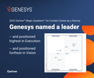 Genesys Magic Quadrant 2023 box