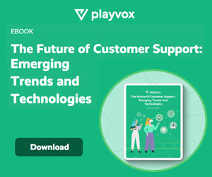 Playvox Future of Customer Service eBook box