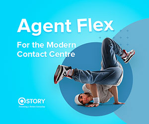 QStory Agent Flex Modern CC Blue box