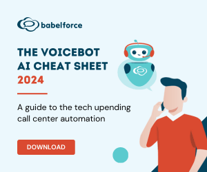 babelforce Voicebot Cheat Sheet Box
