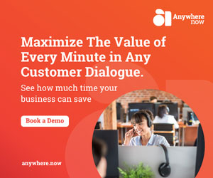 AnywhereNow Customer Dialogue Box