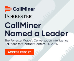 CallMiner Forrester Wave Box
