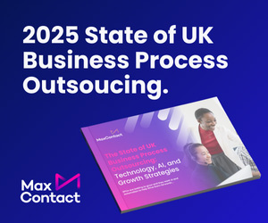 MaxContact State of UK BPO report Box 