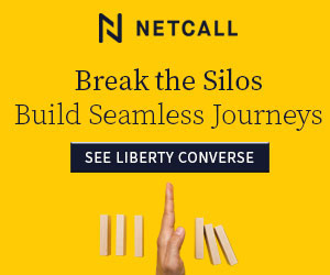 Netcall Break the Silos box