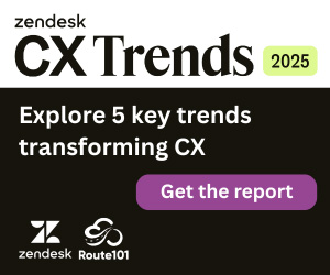 Route 101 Zendesk CX Trends 2025 Report  Box