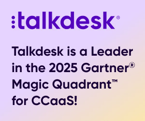 TalkDesk Gartner MQ 2025 box