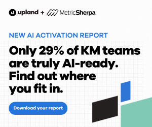 Upland The Knowledge Activation Gap Report ad1 Box