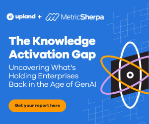Upland The Knowledge Activation Gap Report ad6 Box