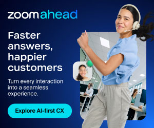 Zoom Faster Answers Happier Customers Box