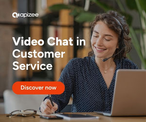 Apizee Video Chat Customer Service Box