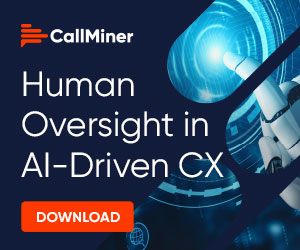 CallMiner Human Oversight in AI Driven CX box
