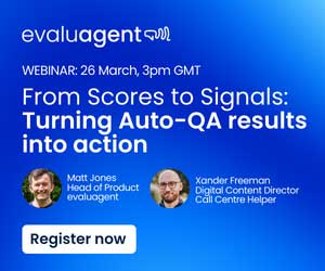 EvaluAgent Auto QA Webinar box