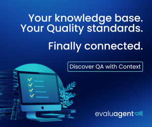 EvaluAgent QA with Context box