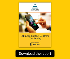 Netcall AI in UK CC box
