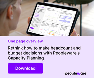 Peopleware Capacity Planning One Page Box