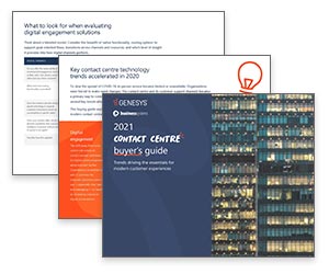 White Paper: 2021 Contact Centre Buyer’s Guide Thumbnail