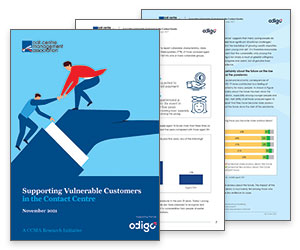White Paper: Supporting Vulnerable Customers in the Contact Centre Thumbnail