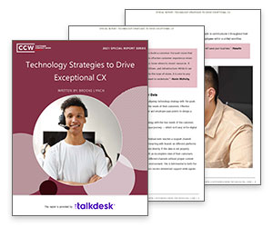 Report: Technology Strategies to Drive Exceptional CX Thumbnail