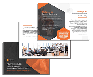 White Paper: Four Technology Trends Shaping Modern Contact Centers