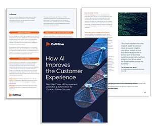 White Paper: How AI Improves the Customer Experience Thumbnail