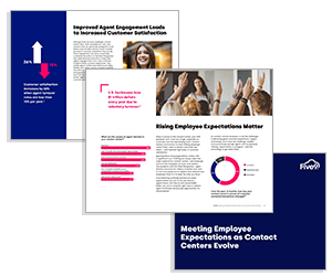 eBook: Meeting Employee Expectations as Contact Centers Evolve Thumbnail