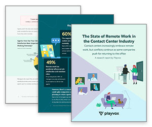 eBook: The State of Remote Work in the Contact Center Industry Thumbnail