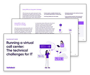 White Paper: Running a Virtual Call Center: The IT Technical Challenges Thumbnail