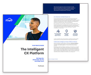 White Paper: The Intelligent CX Platform Thumbnail