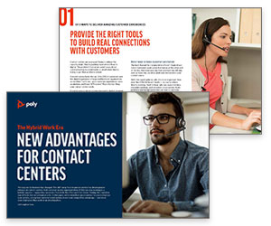 White Paper: The Hybrid Work Era New Advantages for Contact Centers Thumbnail