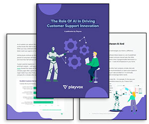 eBook: The Role Of AI In Driving  Customer Support Innovation Thumbnail