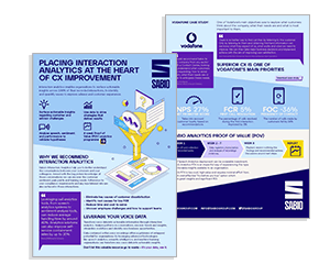 Flyer: Placing Interaction Analytics at the Heart of CX Improvement Thumbnail