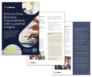 White Paper: How to Drive Business Improvements with Customer Insights Thumbnail