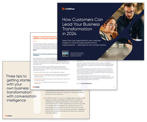 eBook: How Customers Can Lead Your Business Transformation in 2024 Thumbnail
