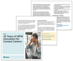 eBook: 20 Years of WFM Innovation for Contact Centers