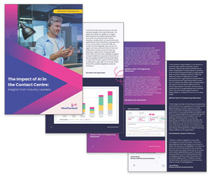 eBook: The Impact of AI on the Contact Centre Thumbnail