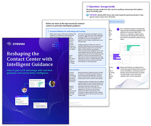 eBook: Reshape Your Contact Center with Intelligent Guidance Thumbnail