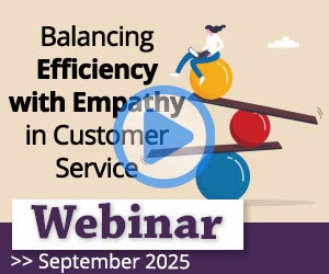 Webinar Replay: Balancing Efficiency with Empathy in Customer Service Thumbnail